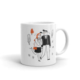 Fresh Lovers White Glossy Mug