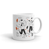 Outdoor Girls White Glossy Mug