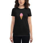 Strawberry Ice Cream Fit T-Shirt