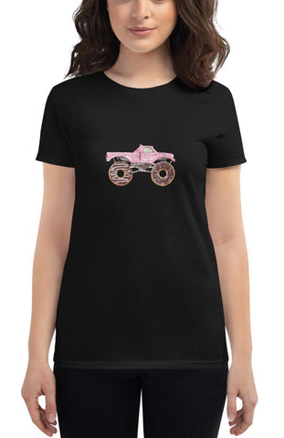 Donut Monster Truck Fit T-Shirt