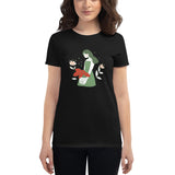 Flower Lady Fit T-Shirt