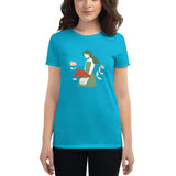 Flower Lady Fit T-Shirt