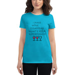 Wine Superpower Fit T-Shirt