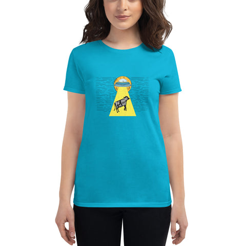 UFO Abduction Fit T-Shirt