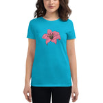 Pink Flower Fit T-Shirt