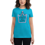 Happy Quote Fit T-Shirt