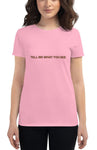 Tell Me What You See Fit T-Shirt