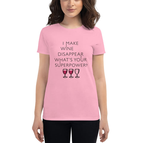 Wine Superpower Fit T-Shirt