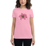 Pink Flower Fit T-Shirt