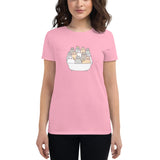 Bathing Cats Fit T-Shirt