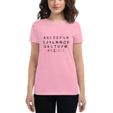 Alphabet Fit T-Shirt