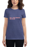 All you need is Love Fit T-shirt