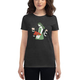 Flower Lady Fit T-Shirt