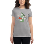 Flower Lady Fit T-Shirt