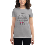 Wine Superpower Fit T-Shirt