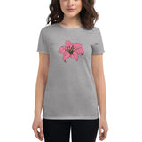 Pink Flower Fit T-Shirt