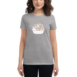 Bathing Cats Fit T-Shirt