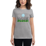 Moon Over Mountains Fit T-Shirt