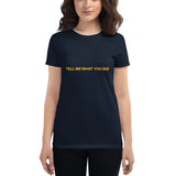 Tell Me What You See Fit T-Shirt