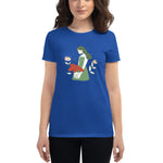 Flower Lady Fit T-Shirt