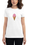 Strawberry Ice Cream Fit T-Shirt