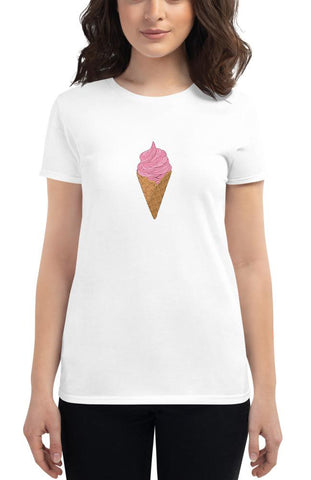 Strawberry Ice Cream Fit T-Shirt