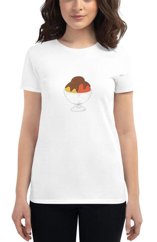 Ice Cream Cup Fit T-Shirt