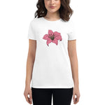 Pink Flower Fit T-Shirt