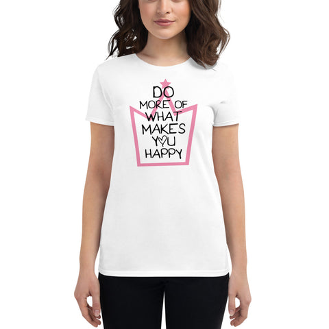 Happy Quote Fit T-Shirt