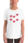 Cute Hearts Youth Tee