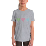 3 hearts Youth Tee