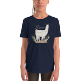 Funny Llama Youth Tee